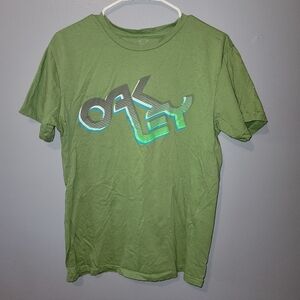 Oakley Slim Fit Light Green Tee